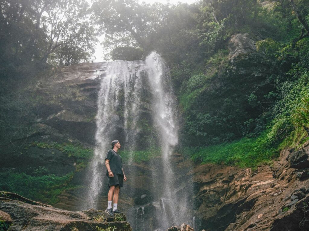 Trek to Pichchamala Ella Falls in Kabaragalla