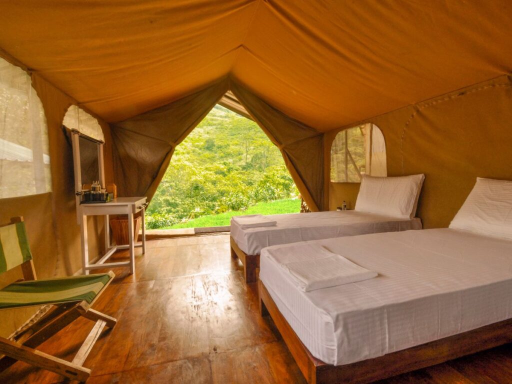 Luxury Accommodations at Wild Glamping Knuckles
