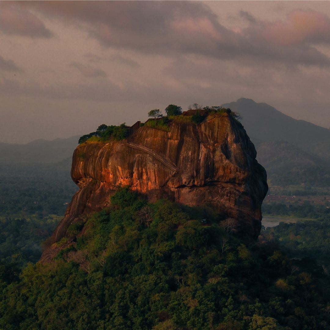 Sigiriya Rock view Sri Lanka