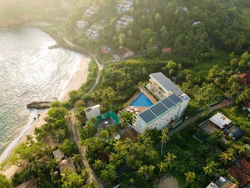 Ayurvie Weligama, an ayurveda resort in Sri Lanka, located along the southern coast with ocean views
