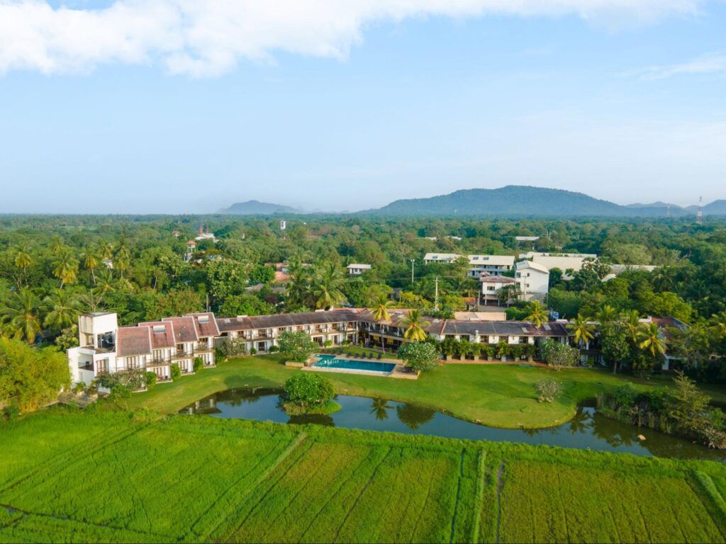 Kithala Resort is a peaceful stay for families near Yala, surrounded by paddy fields