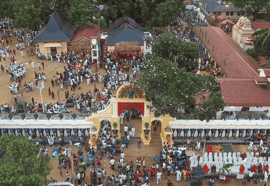 Kataragama sacred town near Tissamaharama