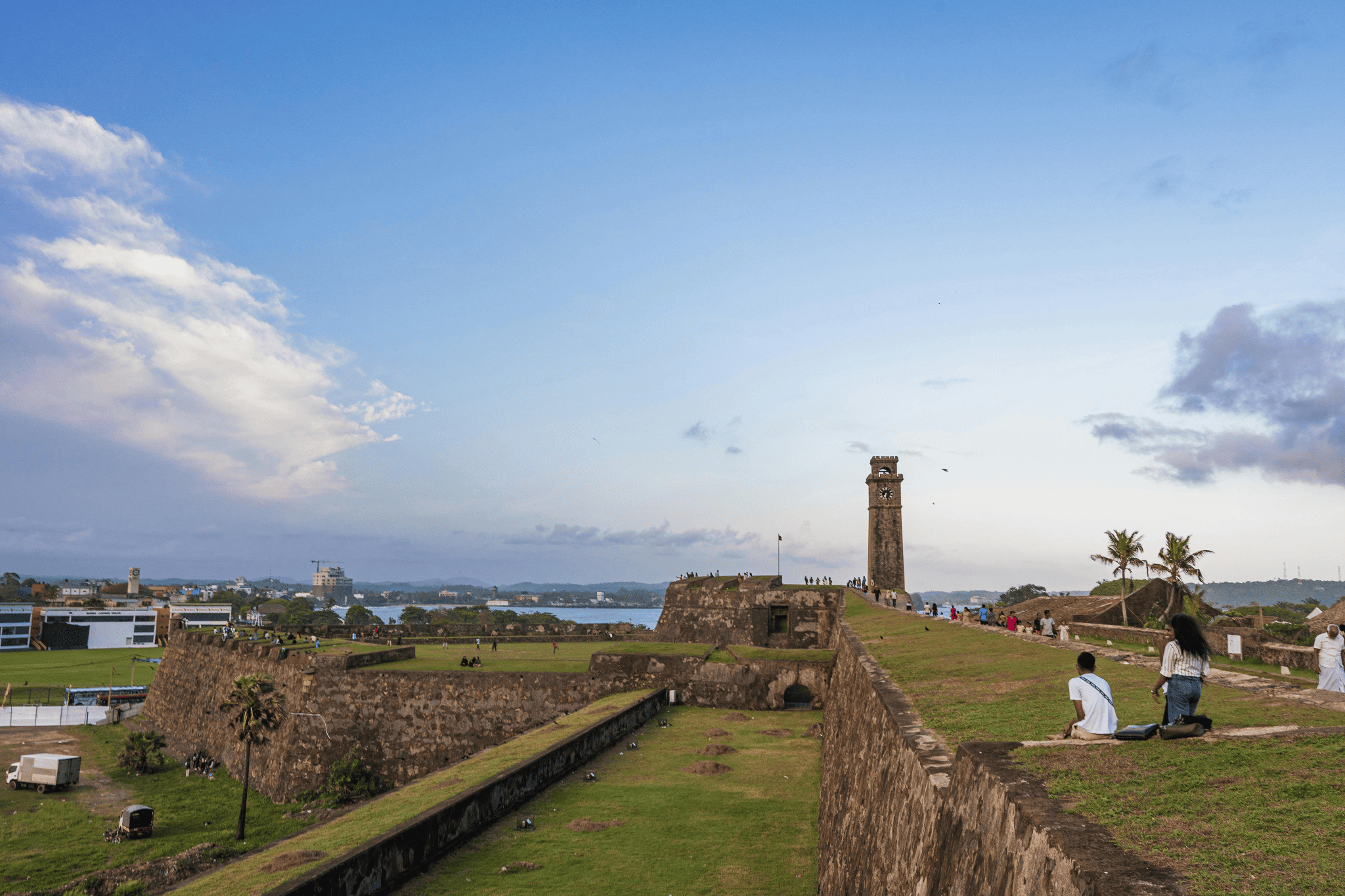 Walk along Galle Fort ramparts