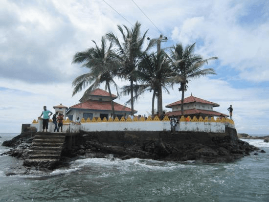 Seenigama Temple coastal visit from Hikkaduwa