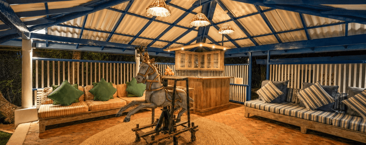 Deewara's restored heritage architecture with coastal fishing-inspired details.